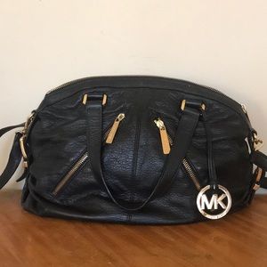 Black & Gold Michael Kors Purse